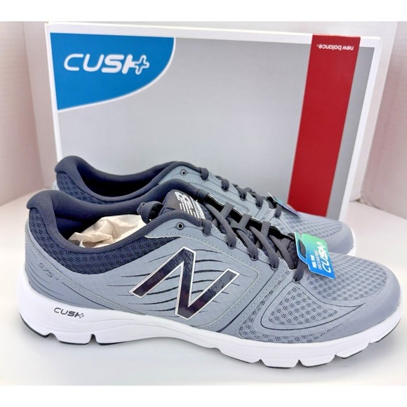 New Balance 575v2 Cush+ Running Shoes Grey M575LG2 Men's 13D New in Box‎